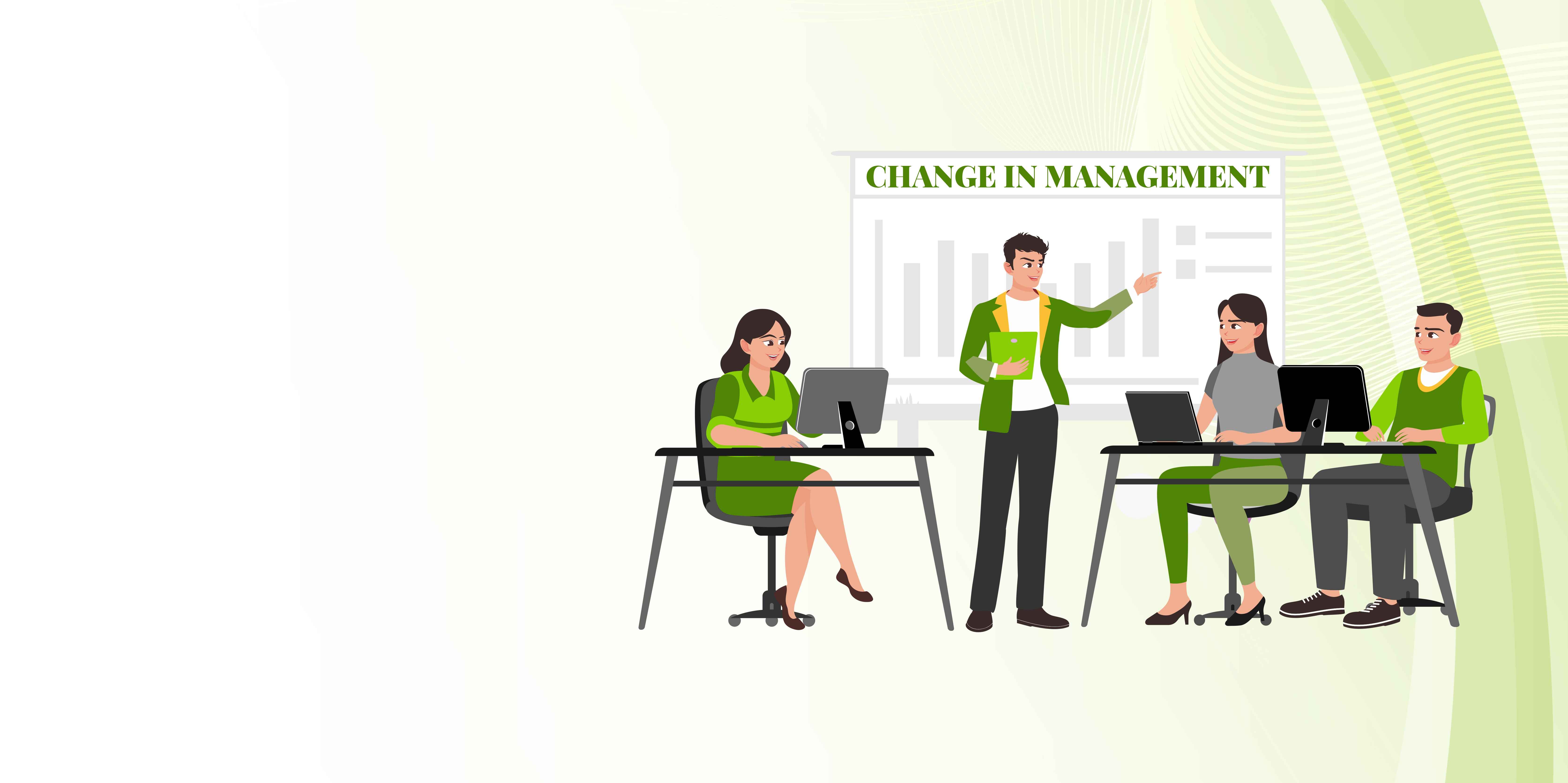 Change in Management